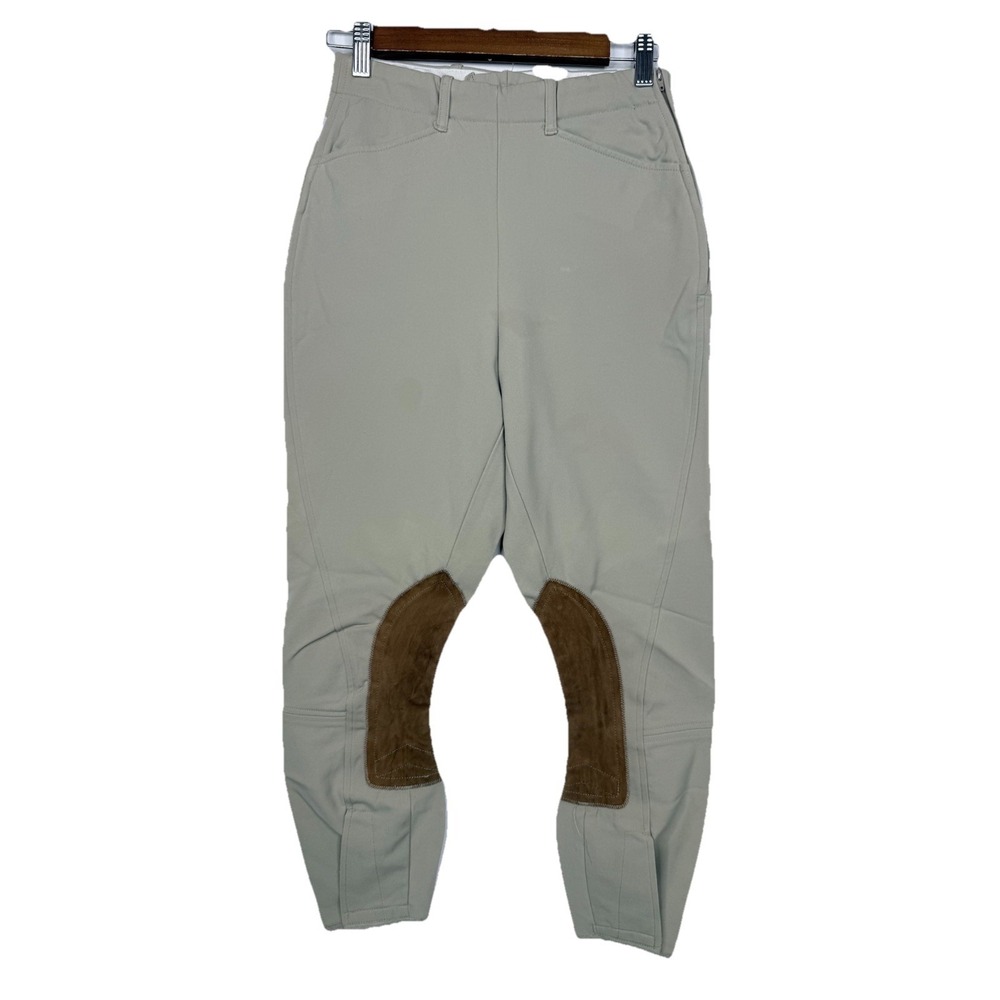 The Tailored Sportsman English Riding Pants Women's 26 Khaki USA Equestrian